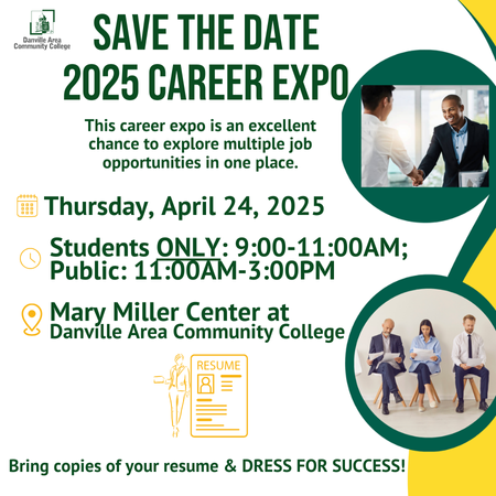 Career Expo, Thursday, April 24, 2025